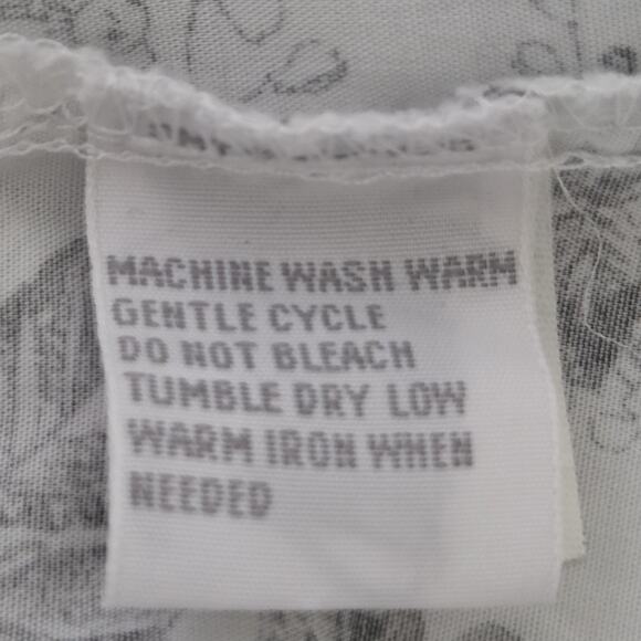 Foxcroft Wrinkle Free Fit Top Womens SZ 18W Floral Button Blouse Preppy Office - Picture 12 of 12